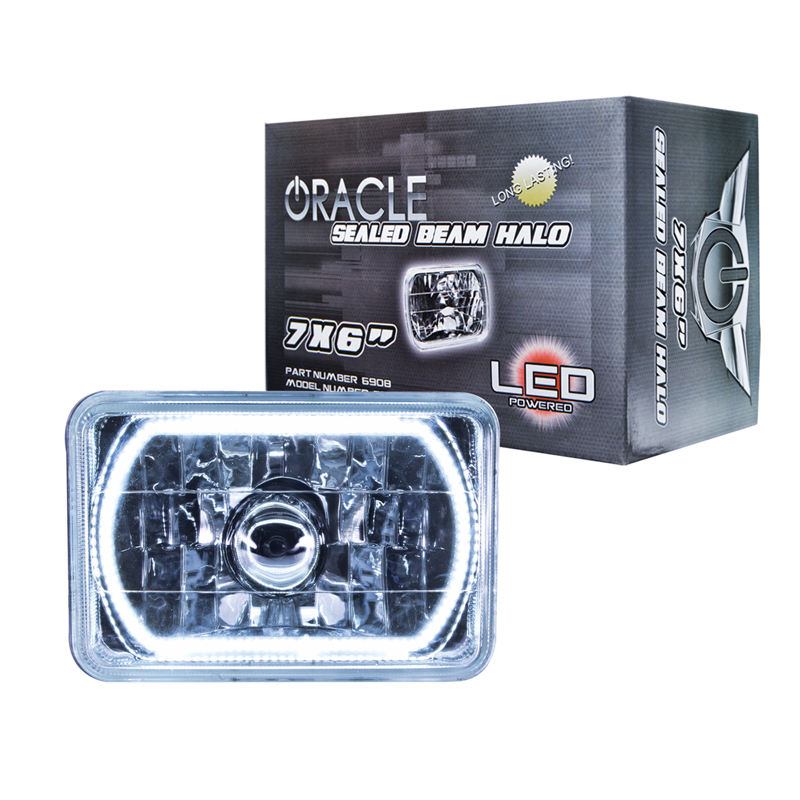 Oracle | Pre-Installed Lights 7x6 in. Sealed Beam, White