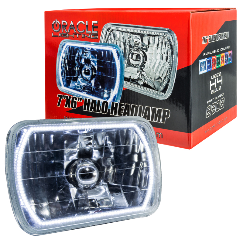 Oracle | Pre-Installed Lights 7x6 in. Sealed Beam, White