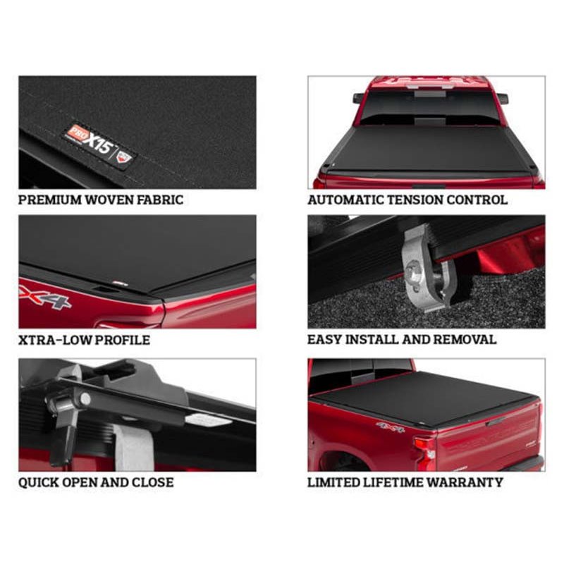 TruXedo | Pro X15 Tonneau Cover - Ram 1500 2019-2024
