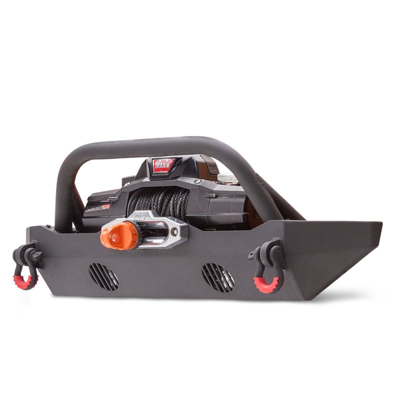 Body Armor | HiLine Front Winch Bumper - Wrangler (JK) / Wrangler (JL) 3.6L / 3.8L 2007-2018
