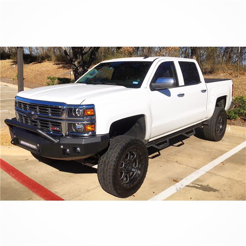 Road Armor | Stealth Non-Winch Front Bumper - Silverado 1500 4.3L / 5.3L / 6.2L 2016-2018