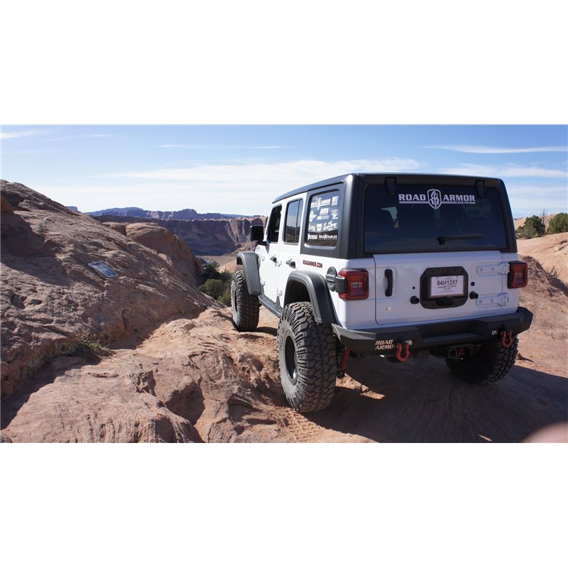 Road Armor | Stealth Rear Bumper - Wrangler (4xe) / Wrangler (JL) 2018-2022