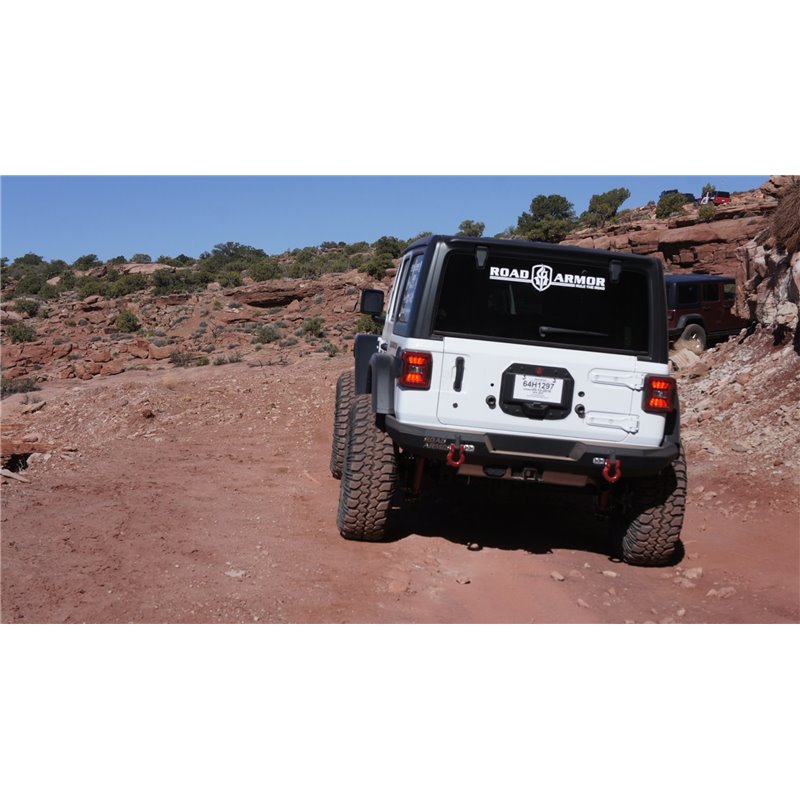 Road Armor | Stealth Rear Bumper - Wrangler (4xe) / Wrangler (JL) 2018-2022