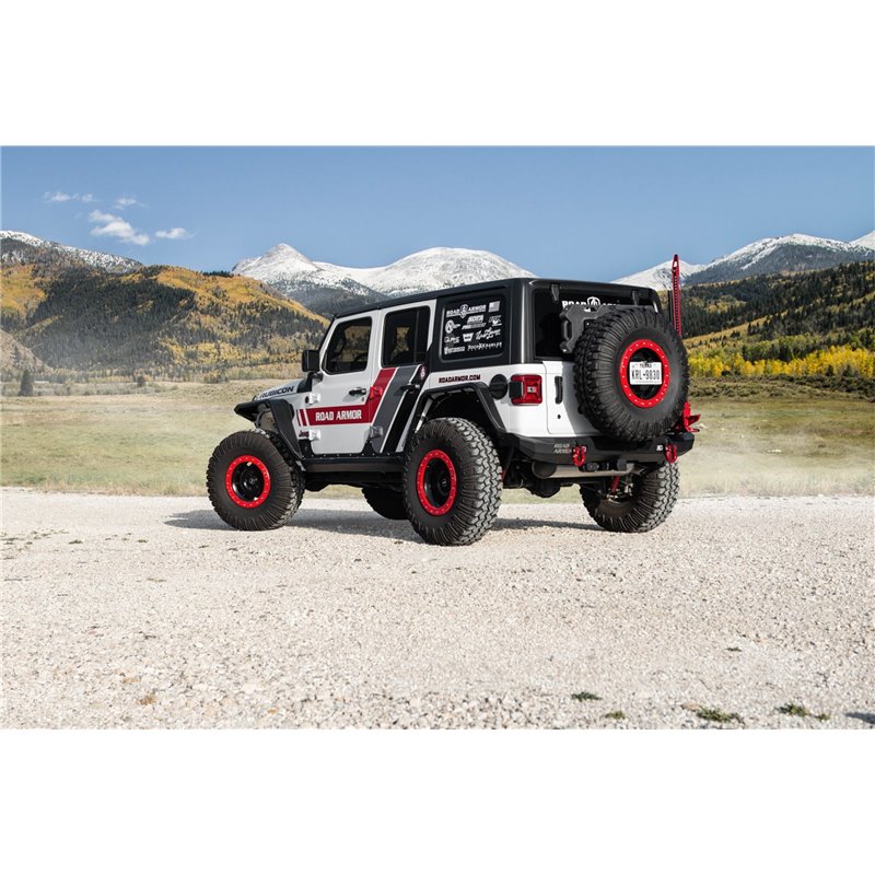 Road Armor | Stealth Rear Bumper - Wrangler (4xe) / Wrangler (JL) 2018-2022