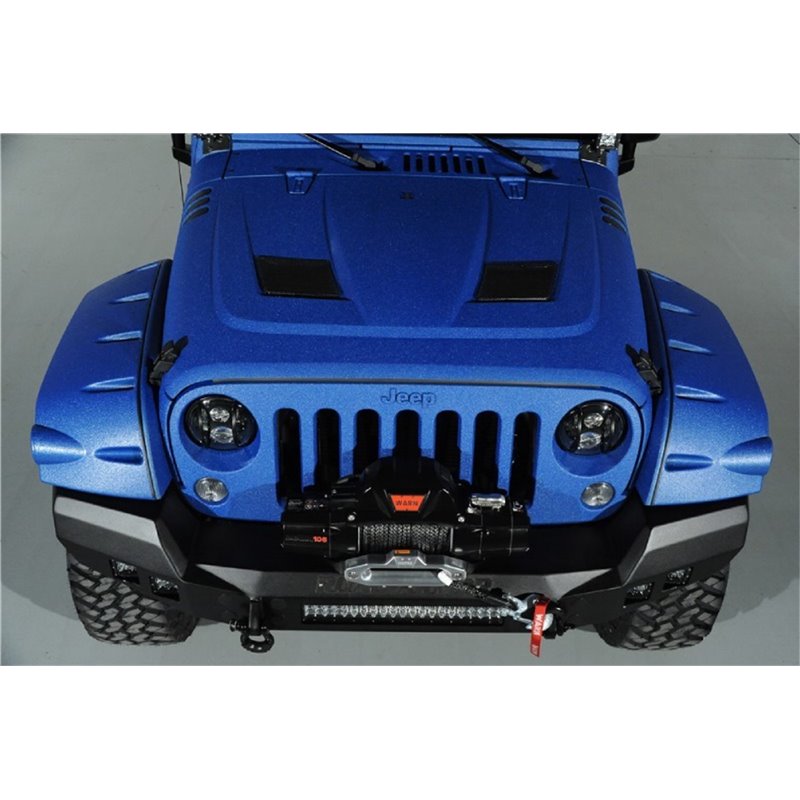Road Armor | Stealth Winch Front Bumper - Wrangler (JK) 3.6L / 3.8L 2007-2017