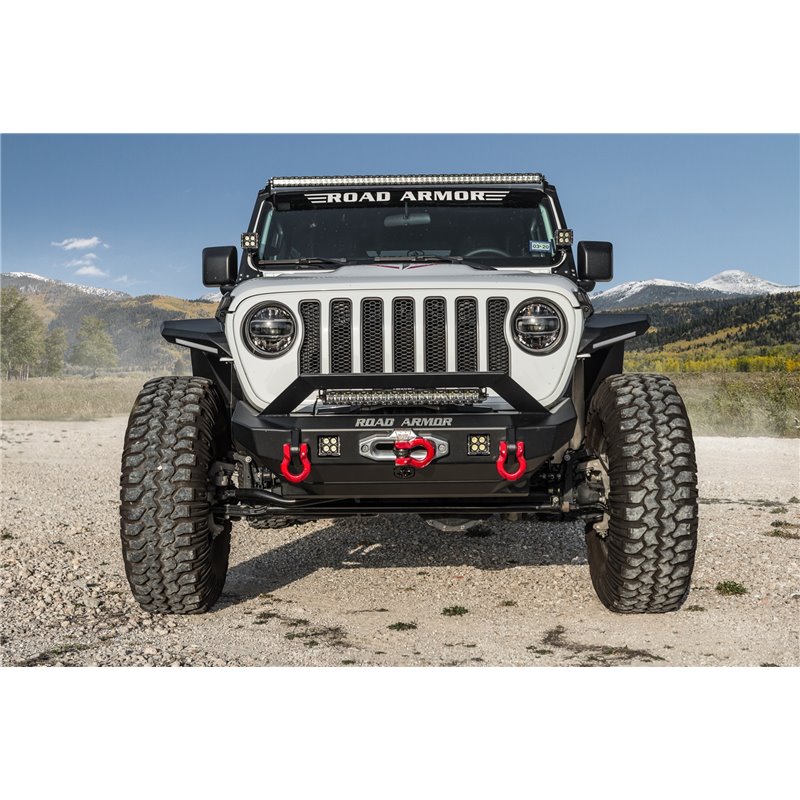 Road Armor | Stealth Winch Front Bumper - Gladiator / Wrangler (JL) 2018-2022