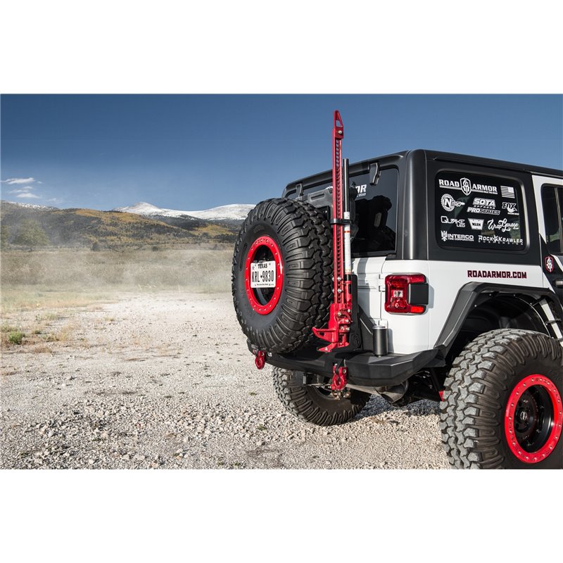 Road Armor | Stealth Tire Carrier Assembly - Wrangler (4xe) / Wrangler (JL) 2018-2022