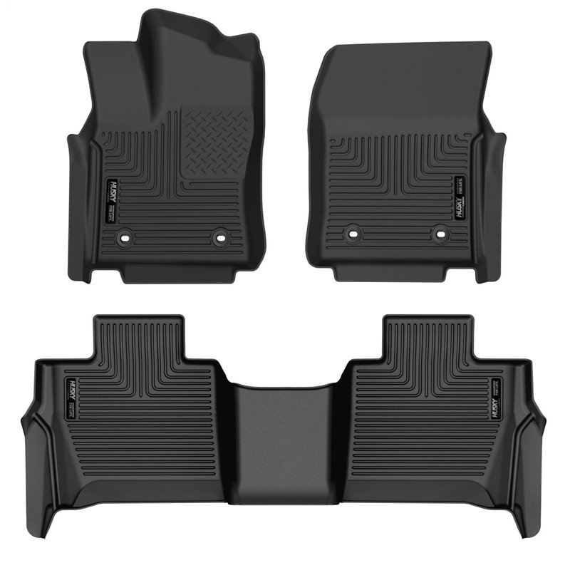 Husky Liners | Front/2nd Seat Floor Liners - Avant & Arrière - Sequoia 3.5T 2023