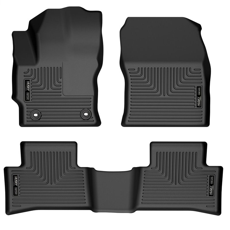 Husky Liners | Front/2nd Seat Floor Liners - Avant & Arrière - Corolla Cross 2.0L 2022-2023