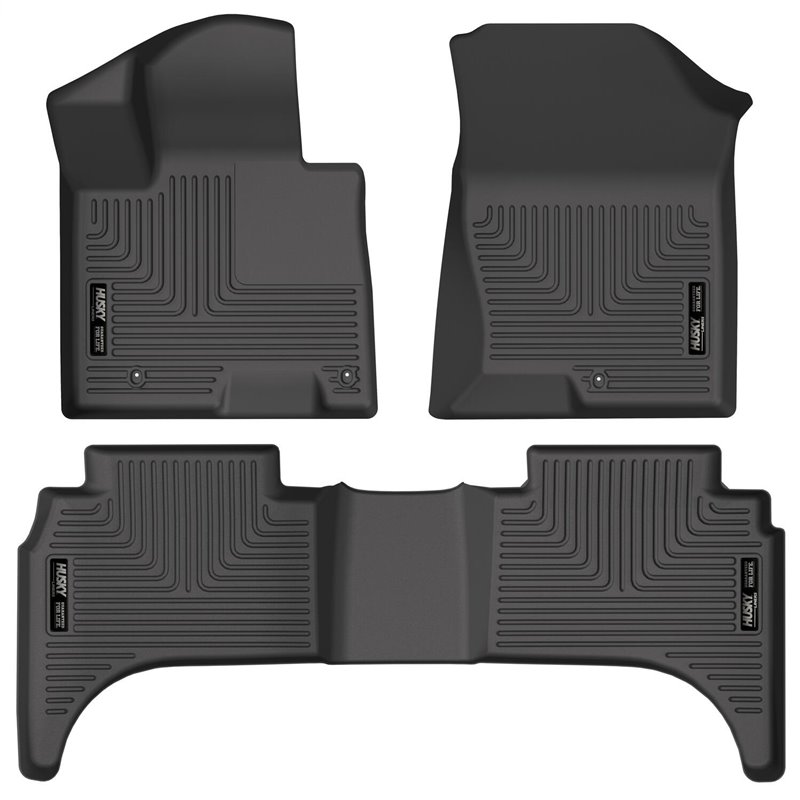 Husky Liners | Front/2nd Seat Floor Liners - Avant & Arrière - Santa Cruz 2.5L 2022-2023