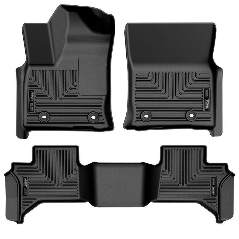 Husky Liners | Front/2nd Seat Floor Liners - Avant & Arrière - LX600 3.5T 2022-2023