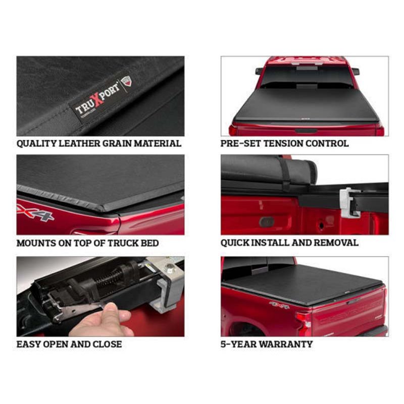 TruXedo | TruXport Tonneau Cover - Tacoma 2.7L / 3.5L 2016-2023