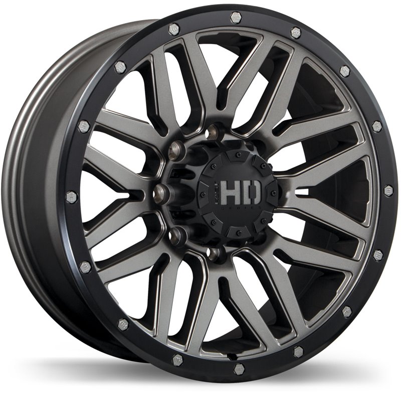 Fast HD | Menace 18x9.0 ET15 - Satin Gunmetal with Black Trim