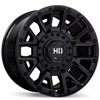 Fast HD | Knuckles 18x9.0 ET-10 - Gloss Black