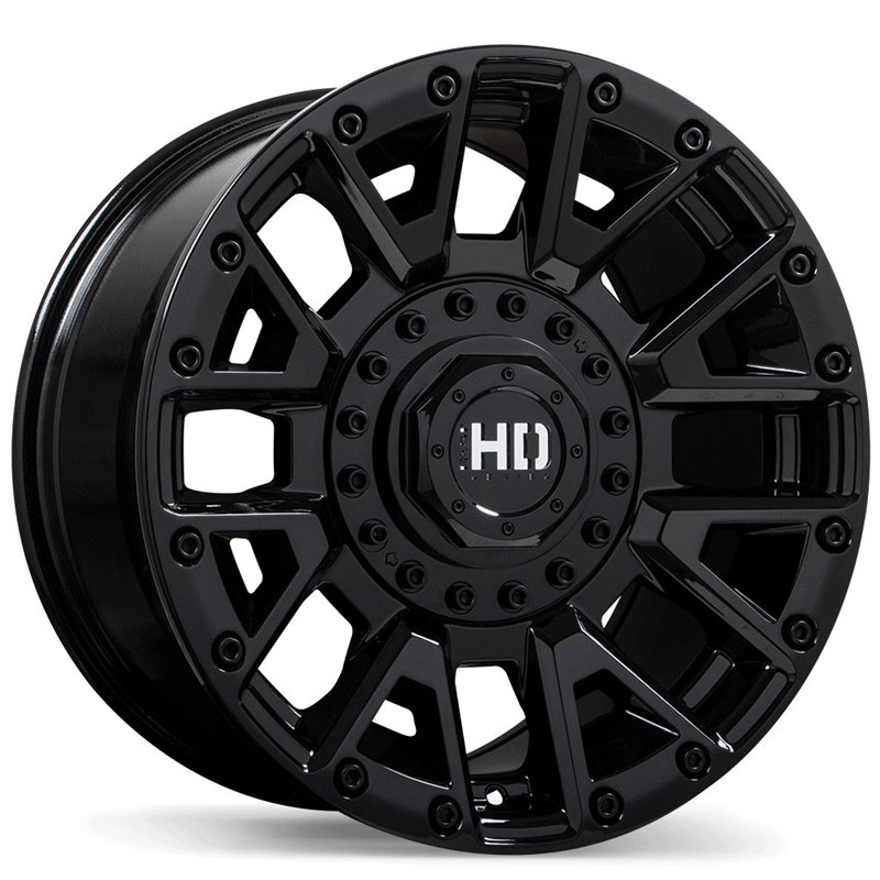 Fast HD | Knuckles 20x10.0 ET0 - Gloss Black