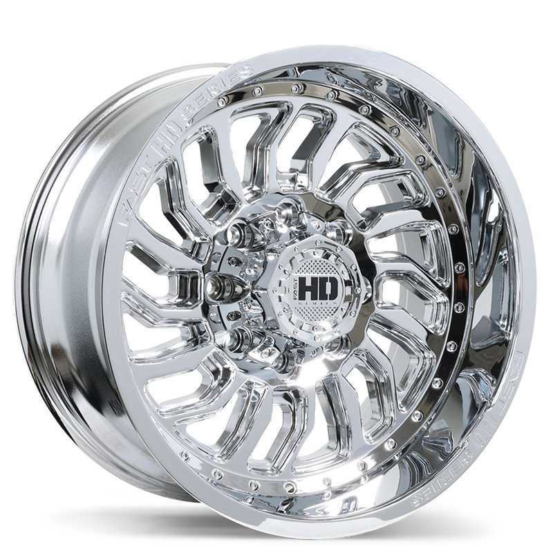 Fast HD | D-STRUCT 20x10.0 ET-15 - Chrome