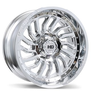 Fast HD | D-STRUCT 20x10.0 ET-15 - Chrome