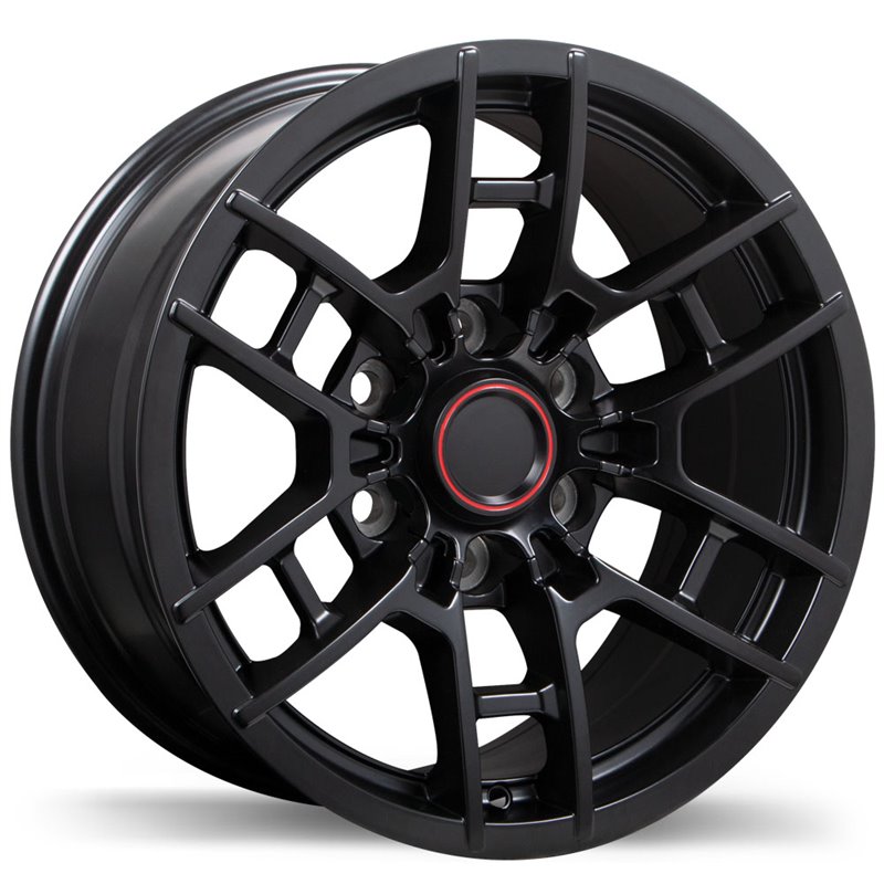 Replika | R258 17x8.0 ET5 - Satin Black
