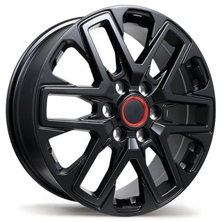 Replika | R262 20x7.5 ET60 - Satin Black