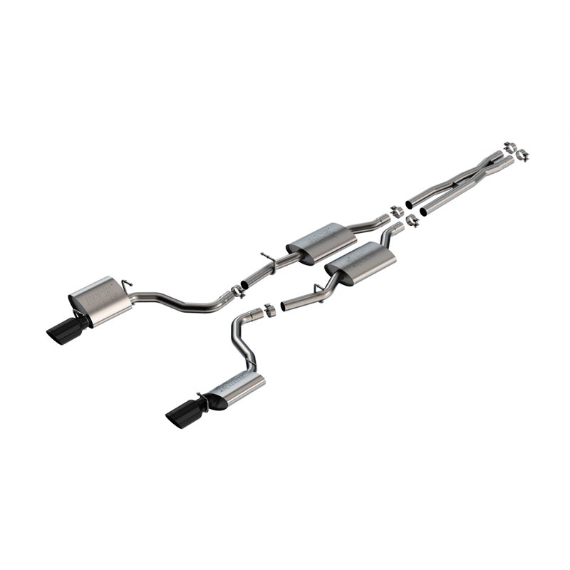 Borla | ATAK® Cat-Back™ Exhaust System - Charger 3.6L 2019-2023