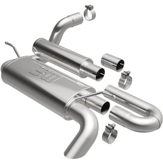 Magnaflow | Overland Series Stainless Axle-Back System - Wrangler (4xe) / Wrangler (JL) 2.0T / 3.6L 2018-2023