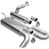 Magnaflow | Overland Series Stainless Axle-Back System - Wrangler (4xe) / Wrangler (JL) 2.0T / 3.6L 2018-2023