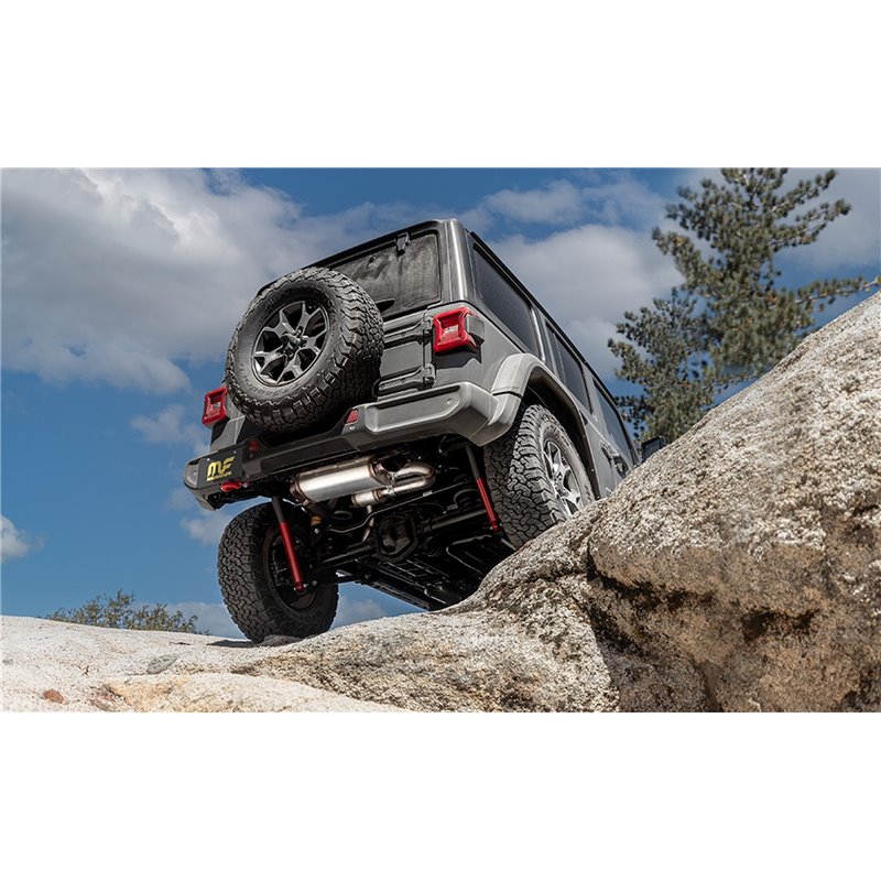 Magnaflow | Overland Series Stainless Axle-Back System - Wrangler (4xe) / Wrangler (JL) 2.0T / 3.6L 2018-2023