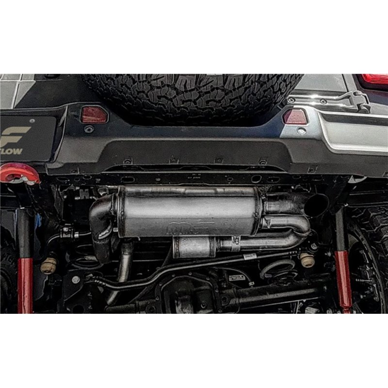 Magnaflow | Overland Series Stainless Axle-Back System - Wrangler (4xe) / Wrangler (JL) 2.0T / 3.6L 2018-2023