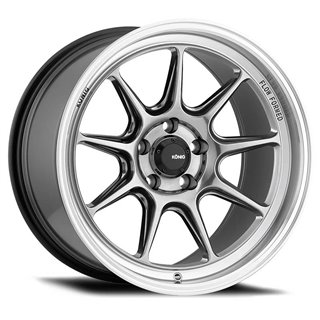Konig | COUNTERGRAM 18X9.5 ET25 - Hyper Chrome / Machined Lip