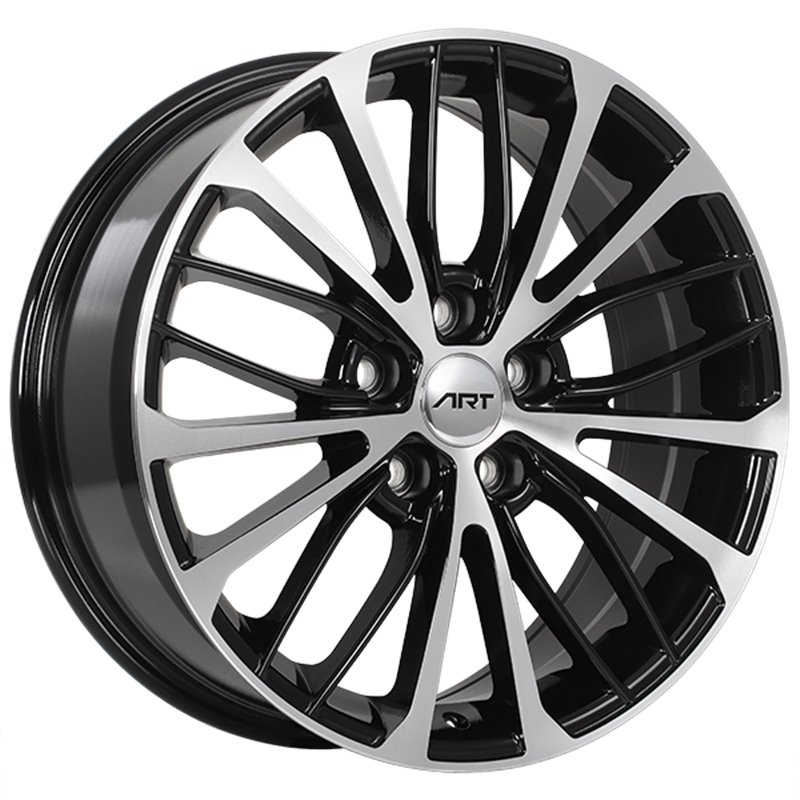 ART Replica | REPLICA 163 17x7.0 ET35 - Gloss Black - Machined Face