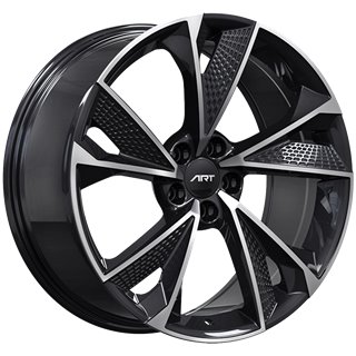 ART Replica | REPLICA 231 19x8.5 ET35 - Gloss Black - Machined Face
