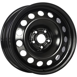 RNB | STEEL WHEEL 16x6.5 ET40 - Black E-Coating