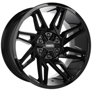 Ruffino HARD | VOODOO 20x10.0 ET-12 - Gloss Black