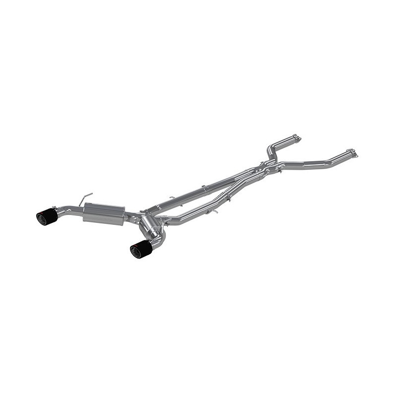MBRP | Cat Back PRO Series Carbon - Q50 3.0T 2016-2023
