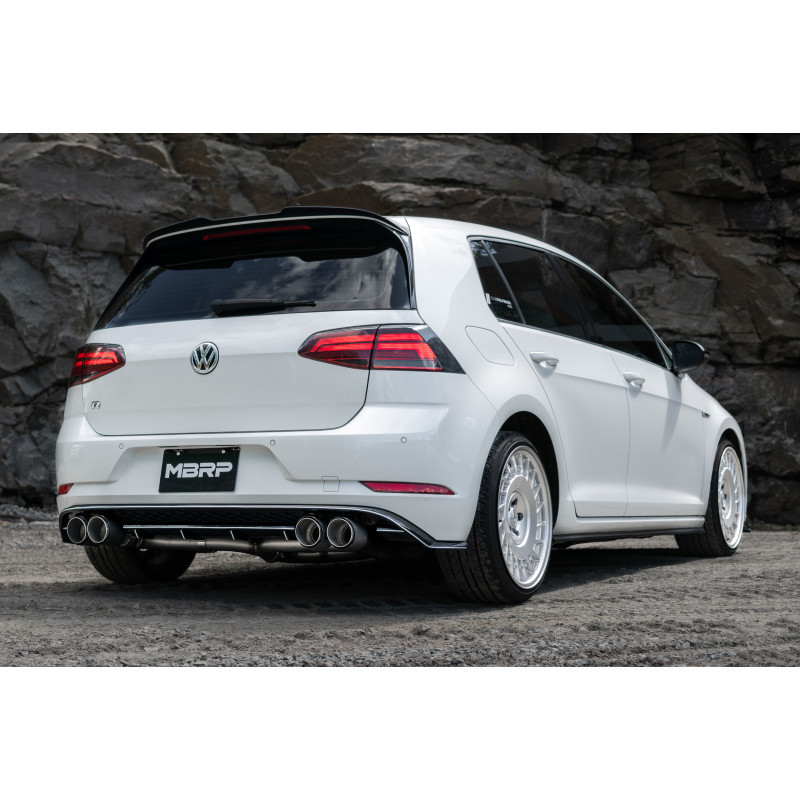 MBRP | Pro Series Cat-Back CARBON - Golf R 2.0T 2015-2019