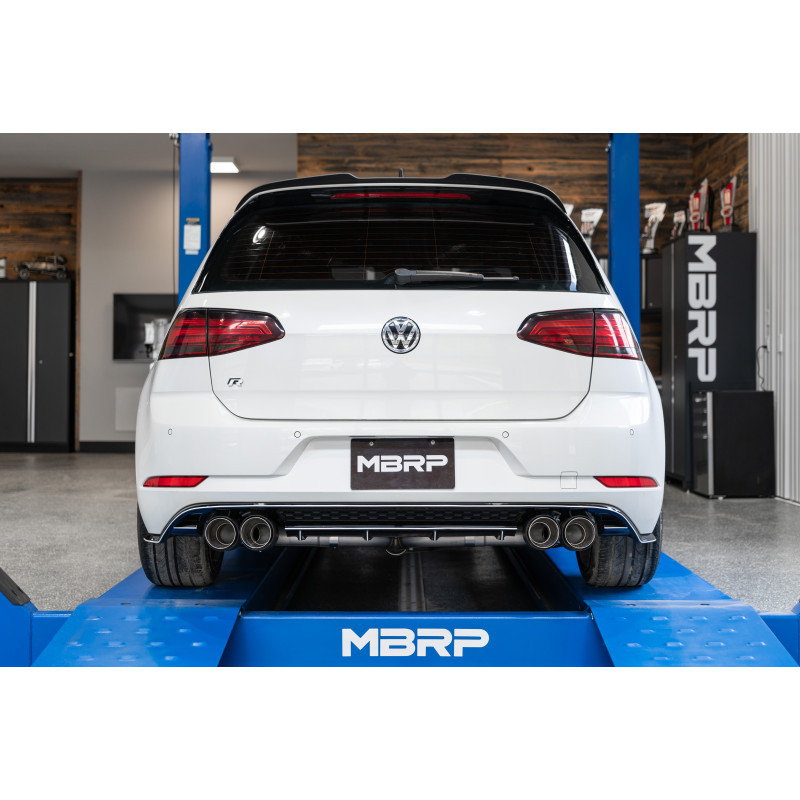 MBRP | Pro Series Cat-Back CARBON - Golf R 2.0T 2015-2019