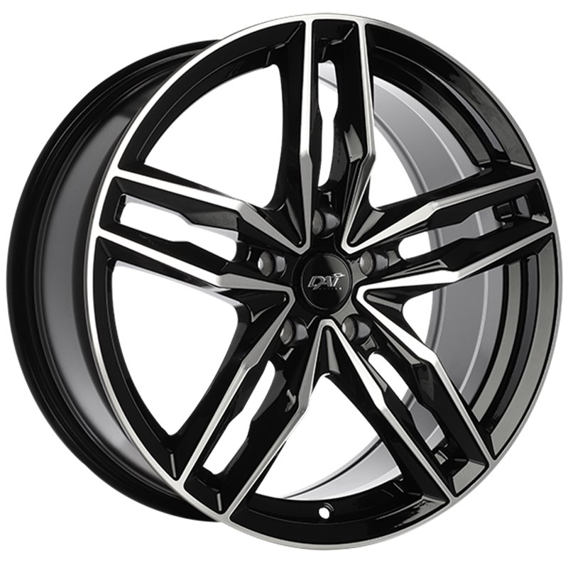 DAI | MODA 17x7.5 ET42 - Gloss Black - Machined Face