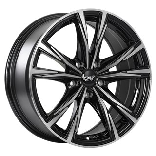 DAI | ORACLE 17x7.5 ET41 - Gloss Black - Machined Face
