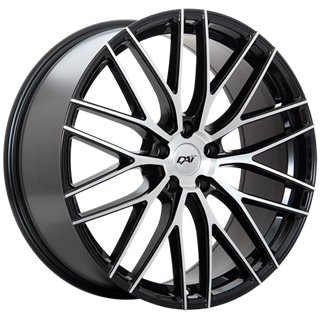 DAI | RENNSPORT 17x7.0 ET45 - Gloss Black - Machined Face