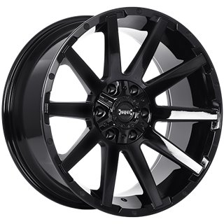 Ruffino HARD | SINNER 20x9.0 ET0 - Gloss Black