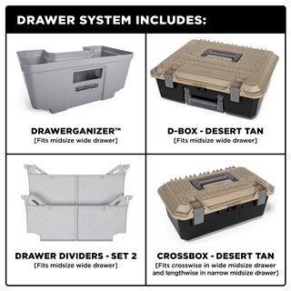 DECKED | DECKED Truck Bed Storage System - Frontier S / SV 3.8L 2022-2024