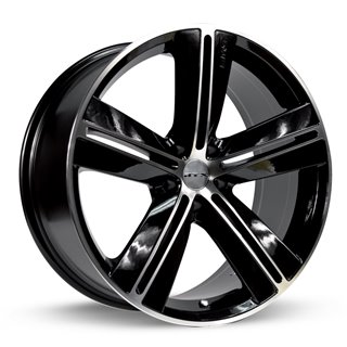 RTX | SMS 17x7.5 ET20 - Black Machined