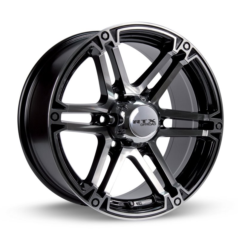 RTX | Slate 17x8.0 ET25 - Black Machined