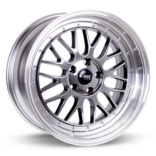 RTX | Amaze II 17x7.5 ET40 - Black Chrome (PVD) with Machined Lip