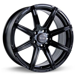 RTX | Compass 18x8.0 ET40 - Gloss Black