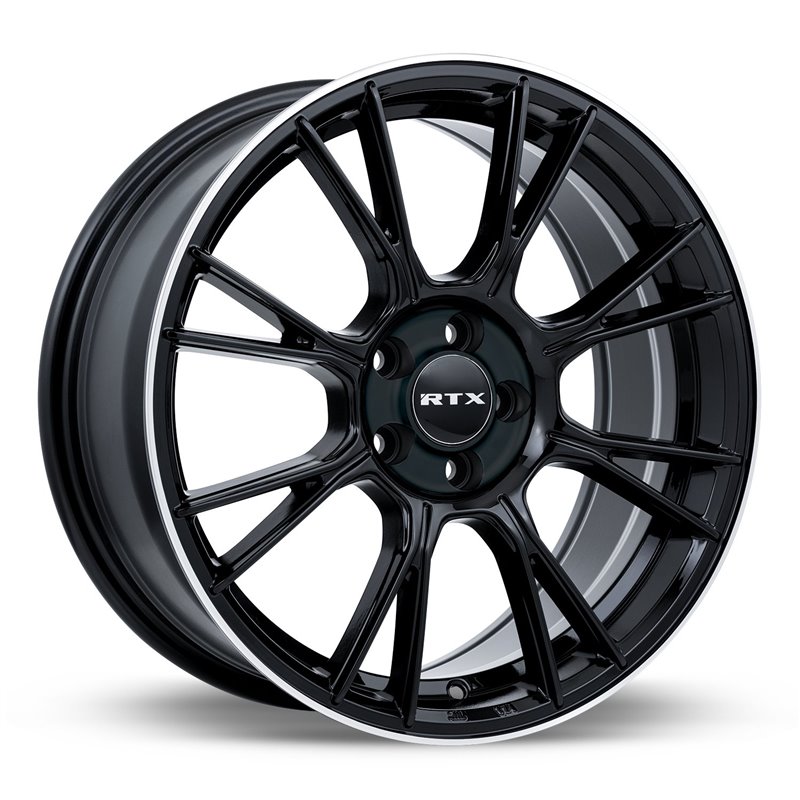 RTX | Vapor 17x7.5 ET40 - Black with Machined Lip
