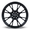 RTX | Vapor 17x7.5 ET40 - Black with Machined Lip