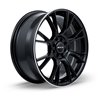 RTX | Vapor 17x7.5 ET40 - Black with Machined Lip
