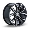 RTX | Black Widow 17x7.5 ET38 - Black Machined