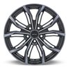 RTX | Black Widow 17x7.5 ET42 - Black Machined Grey